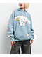 Hello Kitty® and Friends | A.LAB Cinnamoroll™ Pink Ribbon Blue Hoodie - Thumbnail image 1 of 8