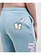 Hello Kitty® and Friends | A.LAB Cinnamoroll™ Pink Ribbon Blue Sweatpants - Thumbnail image 5 of 13