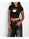 Hello Kitty® and Friends | A.LAB Hello Kitty® Digital Dream Black Crop T-Shirt - Thumbnail image 1 of 3