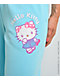Hello Kitty® and Friends | A.LAB Hello Kitty® Digital Dream Blue Sweatpants - Thumbnail image 3 of 5