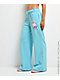 Hello Kitty® and Friends | A.LAB Hello Kitty® Digital Dream Blue Sweatpants - Thumbnail image 5 of 5