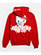 Hello Kitty® and Friends | A.LAB Hello Kitty® Pink Ribbon Red Hoodie - Thumbnail image 8 of 10