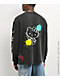 Hello Kitty® and Friends | A.LAB Hello Kitty® Tokyo Skate Black Wash Long Sleeve T-Shirt - Thumbnail image 2 of 6
