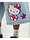 Hello Kitty® and Friends | A.LAB Hello Kitty® Tokyo Skate Blue Denim Shorts - Thumbnail image 3 of 7