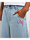 Hello Kitty® and Friends | A.LAB Hello Kitty® Tokyo Skate Blue Denim Shorts - Thumbnail image 4 of 7