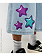 Hello Kitty® and Friends | A.LAB Hello Kitty® Tokyo Skate Blue Denim Shorts - Thumbnail image 6 of 7