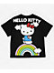 Hello Kitty® and Friends | A.LAB Hello Kitty Over The Rainbow Black T-Shirt - Thumbnail image 4 of 8