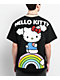 Hello Kitty® and Friends | A.LAB Hello Kitty Over The Rainbow Black T-Shirt - Thumbnail image 2 of 8