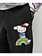 Hello Kitty® and Friends | A.LAB Hello Kitty Over The Rainbow Black Wash Sweatpants - Thumbnail image 3 of 11