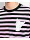 Hello Kitty® and Friends | A.LAB Kuromi™ Cyber Y2K Purple & Black Stripe T-Shirt - Thumbnail image 3 of 6