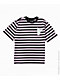 Hello Kitty® and Friends | A.LAB Kuromi™ Cyber Y2K Purple & Black Stripe T-Shirt - Thumbnail image 5 of 6