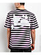 Hello Kitty® and Friends | A.LAB Kuromi™ Cyber Y2K Purple & Black Stripe T-Shirt - Thumbnail image 1 of 6