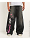 Hello Kitty® and Friends | A.LAB Kuromi™ Mega Black Wash Jeans - Thumbnail image 1 of 8