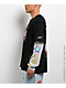 Hello Kitty® and Friends | A.LAB Kuromi™ Tokyo Skate Black & Grey 2fer Long Sleeve T-Shirt - Thumbnail image 4 of 7