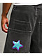 Hello Kitty® and Friends | A.LAB Kuromi™ Tokyo Skate Black Denim Shorts - Thumbnail image 4 of 6