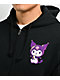 Hello Kitty® and Friends | A.LAB Kuromi™ Tokyo Skate Black Zip Hoodie - Thumbnail image 4 of 9