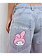 Hello Kitty® and Friends | A.LAB My Melody™ Digital Dream Analog Blue & Pink Jeans - Thumbnail image 3 of 7