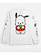 Hello Kitty® and Friends | A.LAB Pochacco™ Over The Rainbow White Long Sleeve T-Shirt - Thumbnail image 7 of 9