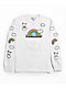 Hello Kitty® and Friends | A.LAB Pochacco™ Over The Rainbow White Long Sleeve T-Shirt - Thumbnail image 6 of 9