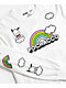 Hello Kitty® and Friends | A.LAB Pochacco™ Over The Rainbow White Long Sleeve T-Shirt - Thumbnail image 8 of 9