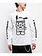 Hello Kitty® and Friends | A.LAB Pochacco™ Puffer White Long Sleeve T-Shirt - Thumbnail image 1 of 5