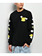 Hello Kitty® and Friends | A.LAB Pompompurin™ Over The Rainbow Black Long Sleeve T-Shirt - Thumbnail image 1 of 10