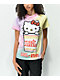 Hello Kitty x Cup Noodles Rainbow Pastel Tie Dye T-Shirt