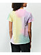 Hello Kitty x Cup Noodles Rainbow Pastel camiseta tie dye