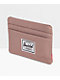 Herschel Supply Co. Charlie Ash Rose Cardholder Wallet - Thumbnail image 3 of 3