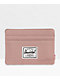 Herschel Supply Co. Charlie Ash Rose Cardholder Wallet - Thumbnail image 1 of 3