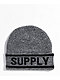 Herschel Supply Co. Elmer Logo Heather Grey Beanie - Thumbnail image 2 of 2