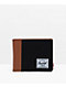 Herschel Supply Co. Hank II Black & Brown Bifold Wallet