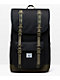 Herschel Supply Co. Little America Mid Black & Ivy Green Backpack - Thumbnail image 1 of 5