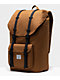 Herschel Supply Co. Little America Rubber Brown Backpack