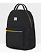 Herschel Supply Co. Nova mochila mediana negra