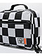 Herschel Supply Co. Pop Quiz Black & White Checkered Lunch Bag - Thumbnail image 3 of 4
