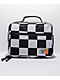 Herschel Supply Co. Pop Quiz Black & White Checkered Lunch Bag - Thumbnail image 1 of 4