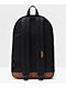 Herschel Supply Co. Pop Quiz Eco Black & Saddle Backpack - Thumbnail image 3 of 4
