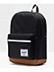 Herschel Supply Co. Pop Quiz Eco Black & Saddle Backpack - Thumbnail image 4 of 4