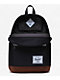 Herschel Supply Co. Pop Quiz Eco Black & Saddle Backpack - Thumbnail image 5 of 5