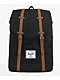 Herschel Supply Co. Retreat Black Backpack - Thumbnail image 1 of 5