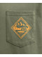 Herschel Supply Co. Skyline Olive Green Pocket T-Shirt - Thumbnail image 3 of 3