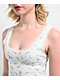 Hesperus Ditsy Print White Dress - Thumbnail image 3 of 4