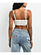 Hesperus Lace Natural Corset Crop Tank Top - Thumbnail image 2 of 3