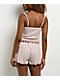 Hesperus Strawberry Red & Cream Crop Tank Top - Thumbnail image 2 of 5