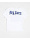 Hey Ruca City Blues White Crop T-Shirt - Thumbnail image 5 of 5