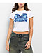 Hey Ruca City Blues White Crop T-Shirt - Thumbnail image 1 of 5