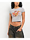 Highlight LA x Betty Boop Grey Crop T-Shirt - Thumbnail image 1 of 3