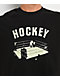 Hockey Corner Black T-Shirt - Thumbnail image 2 of 2