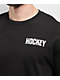 Hockey Support Black T-Shirt - Thumbnail image 3 of 3